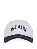 Balmain two-tone baseball cap